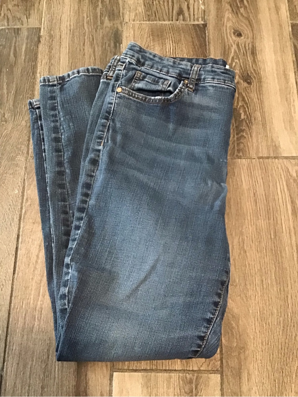 Nine West Women's Skinny Jeans in Blue Wash